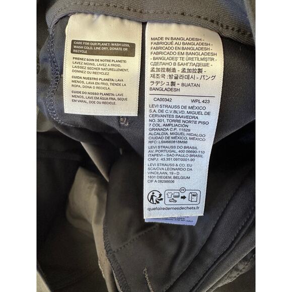 Levis Mens 511 Slim Tech Pants Size 33 - Picture 9 of 12